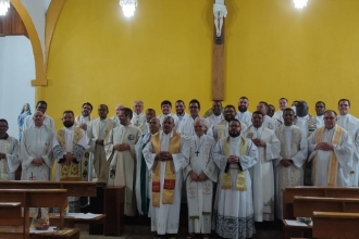 Encontro do Clero da Diocese de São Luiz de Cáceres