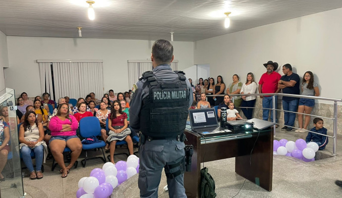  Reserva do Cabaçal mobiliza comunidade no Agosto Lilás com ações de enfrentamento à.